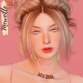 Second Life Marketplace - Merveille- Dead Inside Neck Tattoo